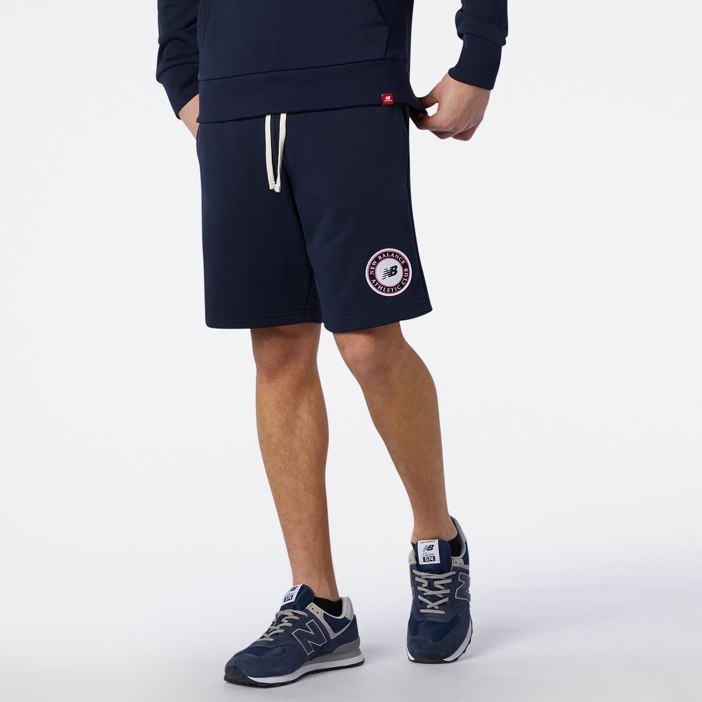 New balance cheap 574 with shorts